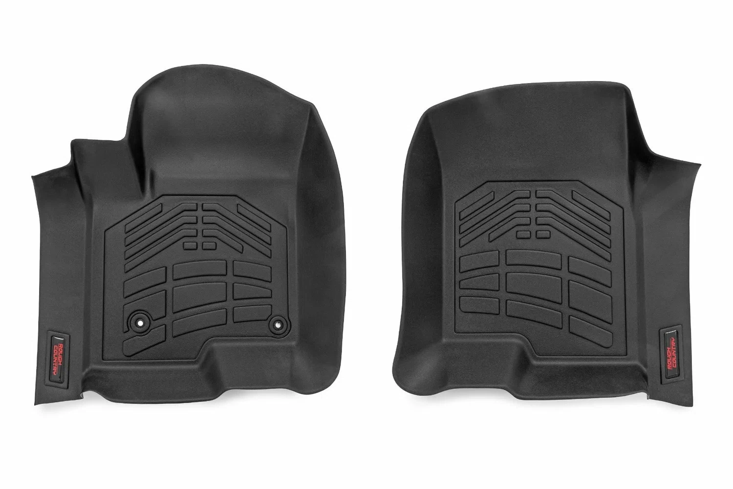 Fits Chevy_GMC 1500_2500HD (19-24) Floor Mats FR & RR FR Bucket Crew SM2161